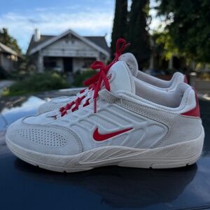 Nike SB PS8 Skate Shoes – White/Red – Men’s Size 11